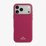 iPhone 17 Pro Max Silicone Magsafe Case - Bloom Red